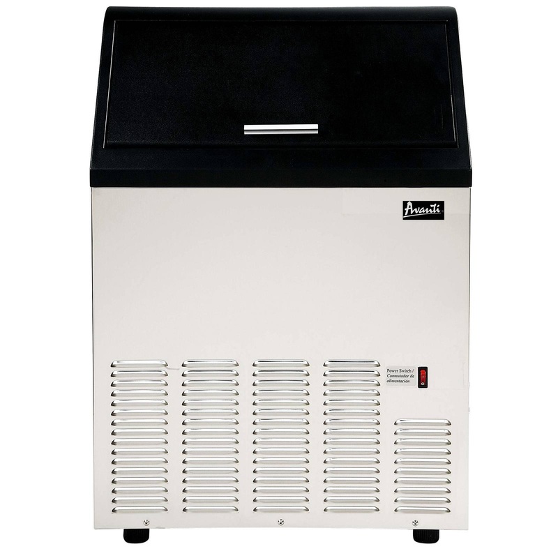CIM102U3S Avanti Commercial Ice Maker – Stainless Steel / 102 lbs