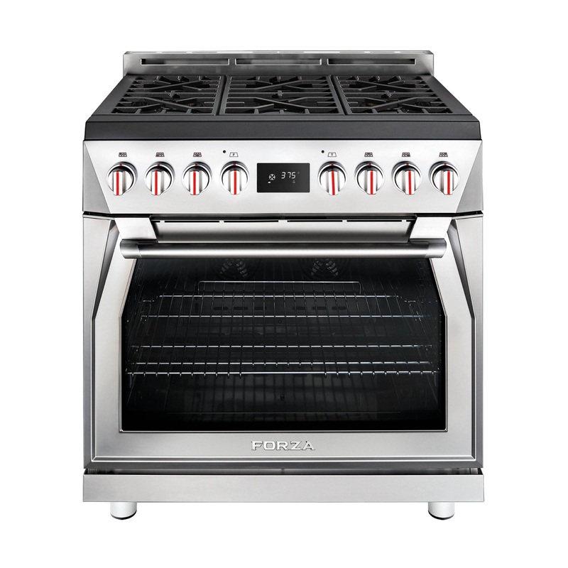 Forzacucina FR366DF 36″ Professional Dual Fuel Range