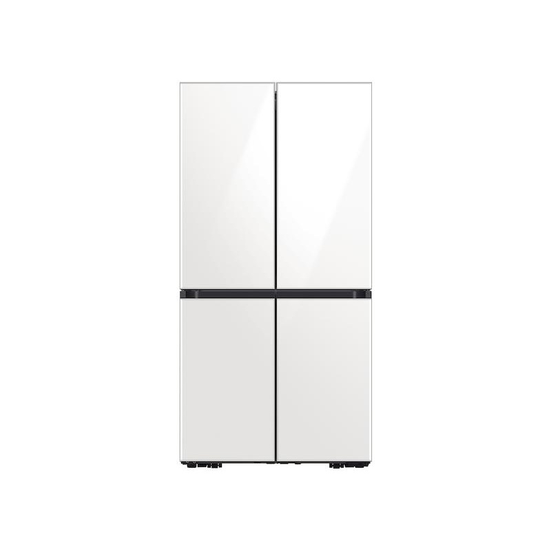 Samsung RF29A967512 Bespoke 4-Door Flex Refrigerator (29 cu. ft.) in White Glass