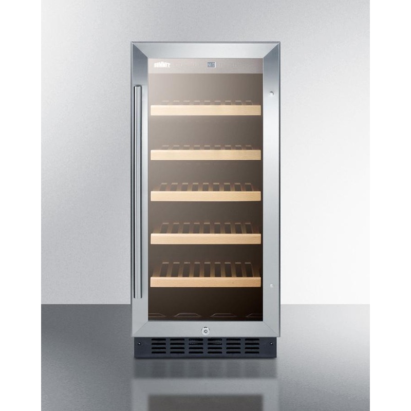 Summit ALWC15CSS 15″ Wide Built-in Wine Cellar, ADA Compliant