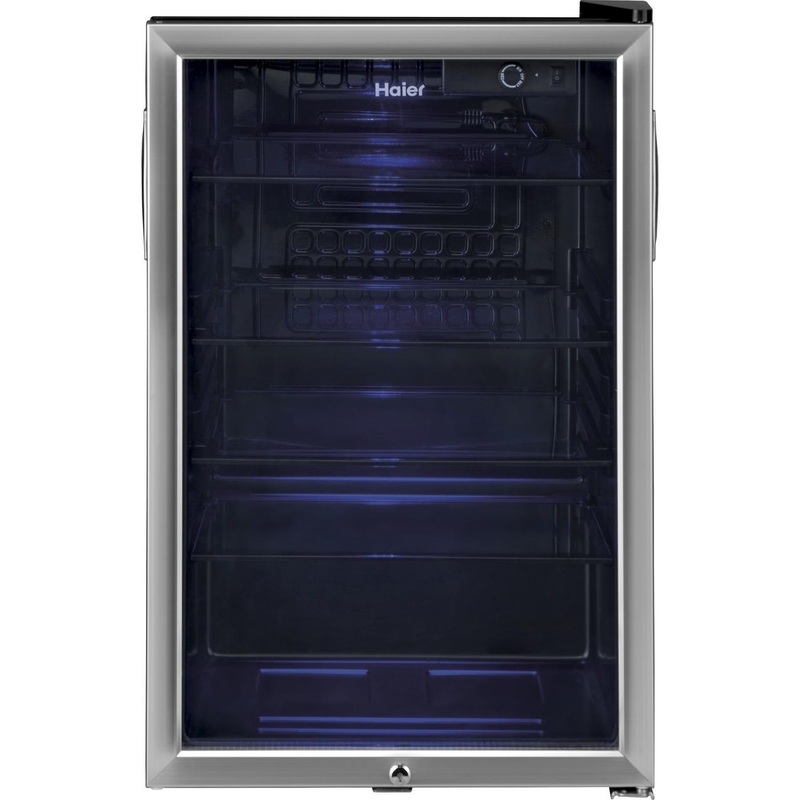 Haier HEBF100BXS 150-Can Beverage Center
