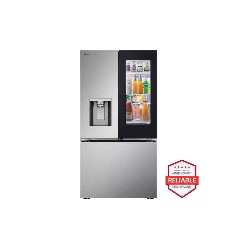 Lg LF26C6360S 26 cu. ft. Smart Counter-Depth MAX French Door Refrigerator with InstaView Door-in-Door