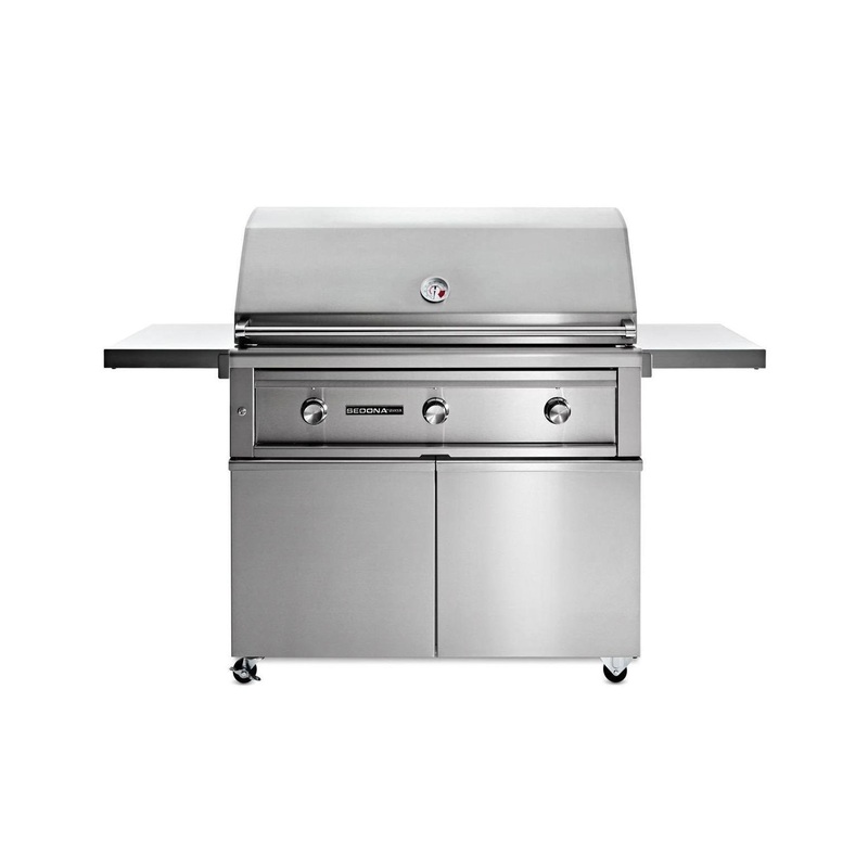 Lynx L701PSFLP 42″ Sedona Freestanding Grill And Cart With 1 Prosear Infrared Burner And 2 Stainless Steel Burners (L701Psf)