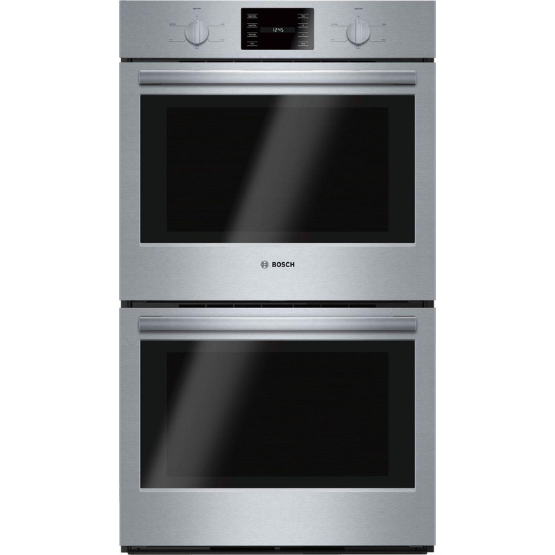 Bosch HBL5551UC 500 Series, 30″, Double Wall Oven, SS, Thermal/Thermal, Knob Control