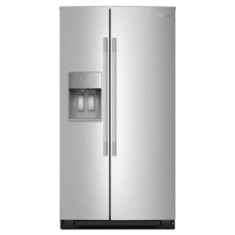 Kitchenaid KRSF536RPS 28.7 Cu. Ft. Side-by-Side Refrigerator with Panoramic LED Lighting