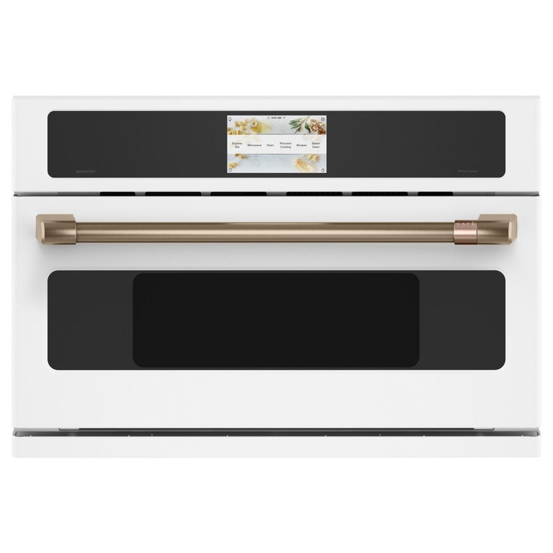 Cafe CSB913P4NW2 Caf(eback) 30″ Smart Five in One Oven with 120V Advantium Technology