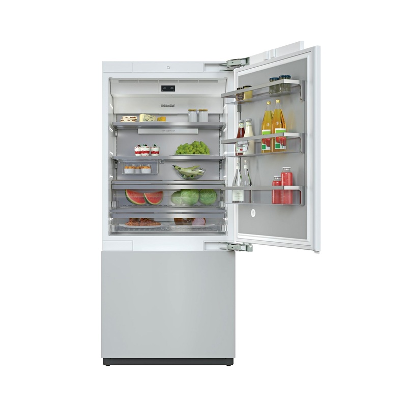 Miele KF 2911 VI 36″ Panel Ready Bottom Freezer Smart Refrigerator