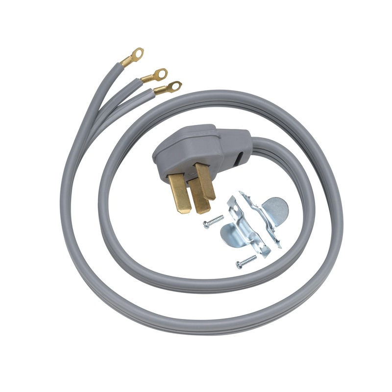 WX9X6 GE Range Power Cord Accessory (3 Prong, 4 Ft.)