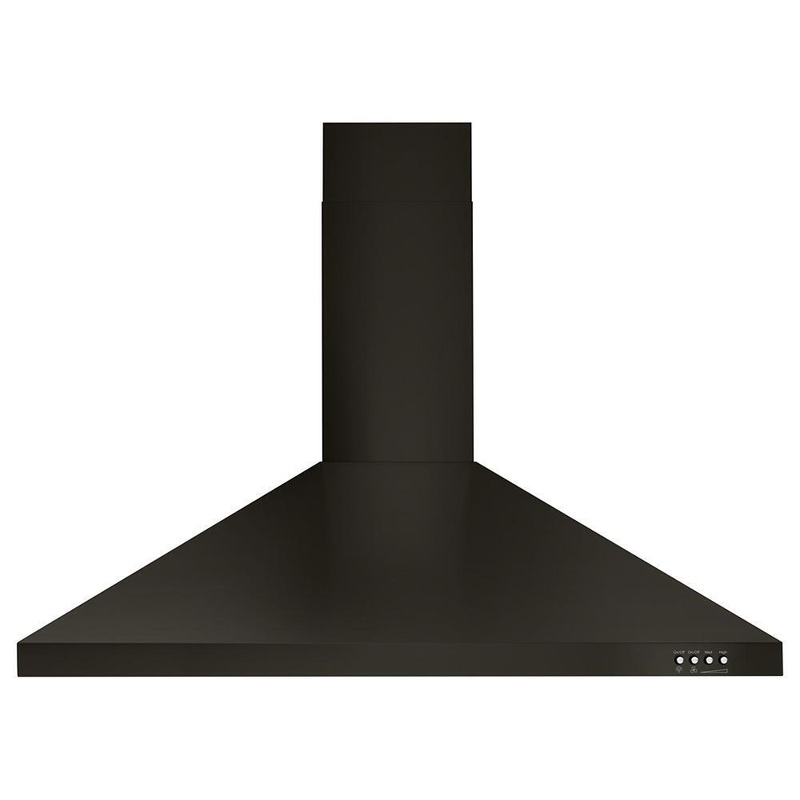 Amana WVW53UC6HV 36″ Contemporary Black Stainless Wall Mount Range Hood