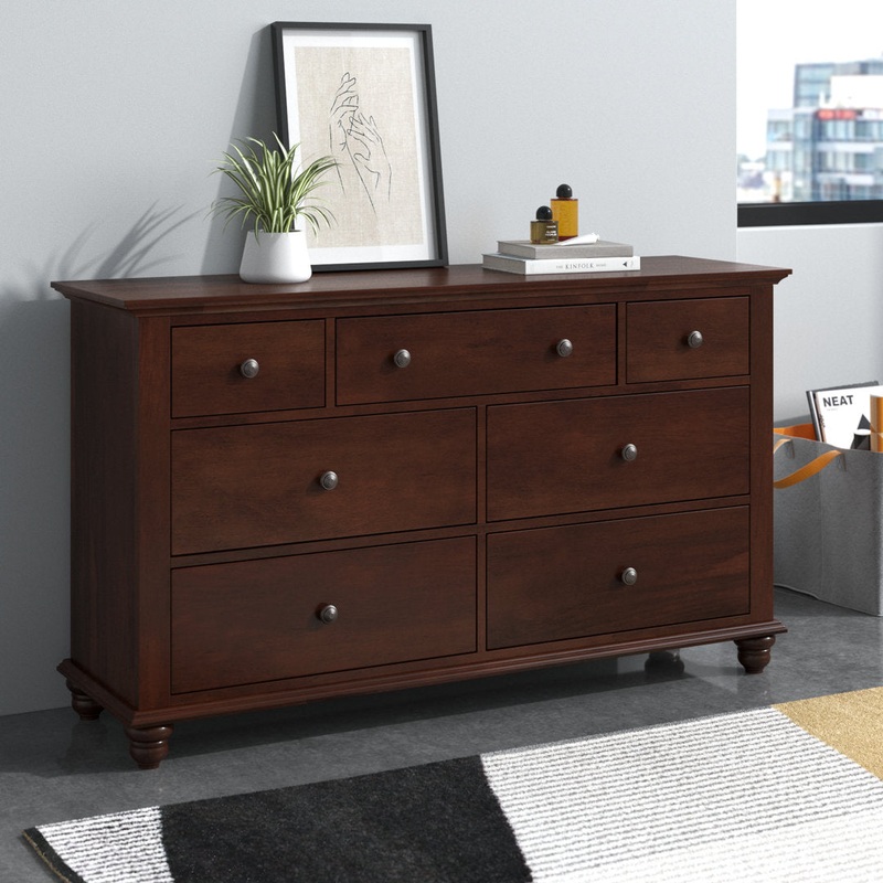 Angelus 7 Drawer Double Dresser Lark Manor