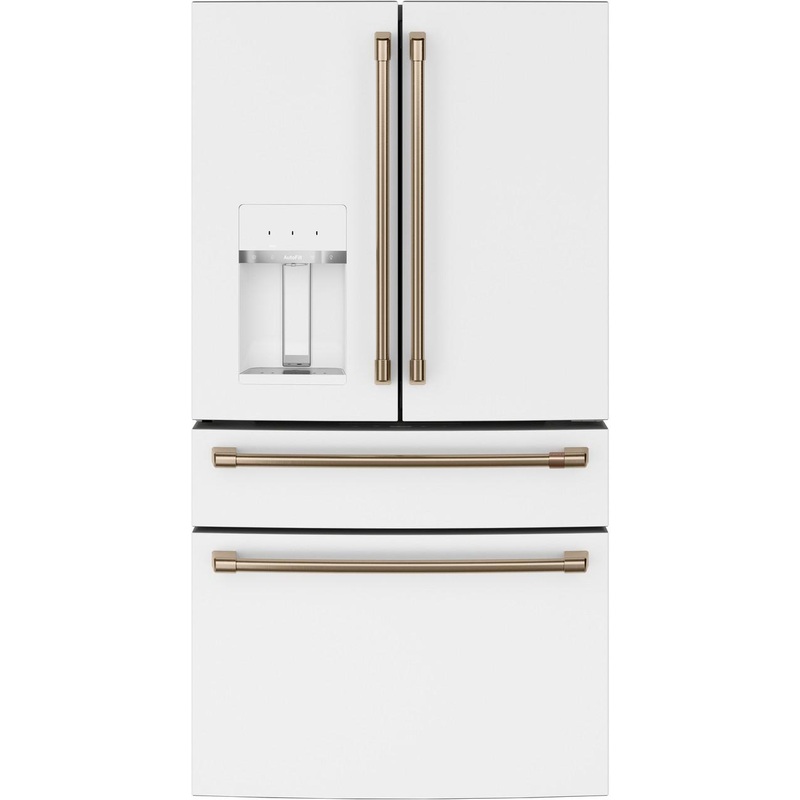 Cafe CVE28DP4NW2 CAF(EBACK) ENERGY STAR 27.8 Cu. Ft. Smart 4-Door French-Door Refrigerator