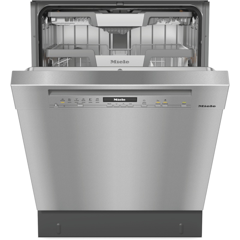 Miele G7216SCUCLEANTOUCHSTEEL G 7216 Scu – Pre-Finished, Full-Size Dishwasher With 3D Multiflex Tray For Maximum Convenience.