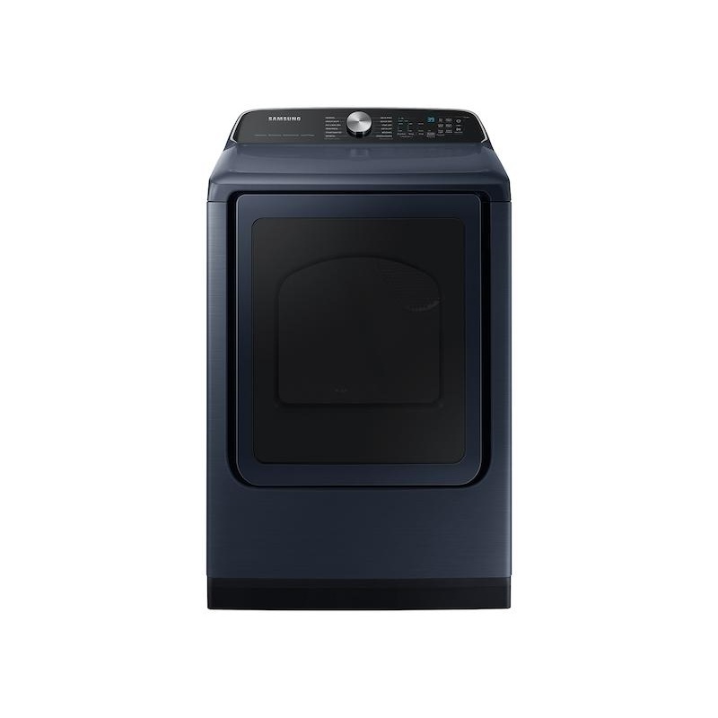 Samsung DVG54CG7150D 7.4 Cu. Ft. Smart Gas Dryer With Pet Care Dry And Steam Sanitize+ In Brushed Navy