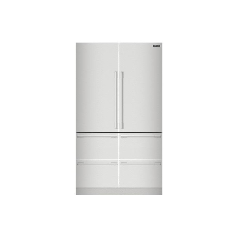 Signature Kitchen Suite SKSFD4826MT 48-Inch Built-In French Door Refrigerator, Pre-Assembled (Transitional Series)