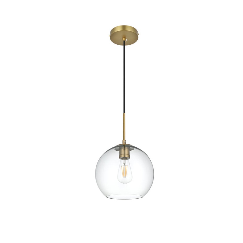 Snead 1 – Light Single Globe Pendant Mercury Row Shade Color: Clear Size: 70″ H x 9.8″ W x 9.8″ D Base Finish: Gold