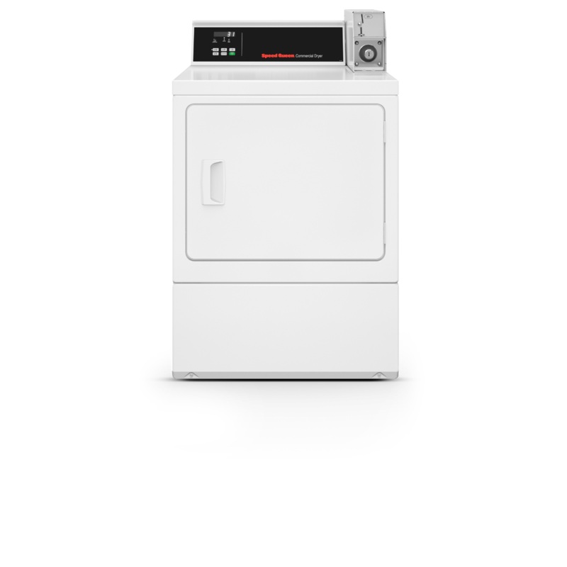Speed Queen DV6000WE Light Commercial Coin Drop Top Load Matching Dryer – Electric