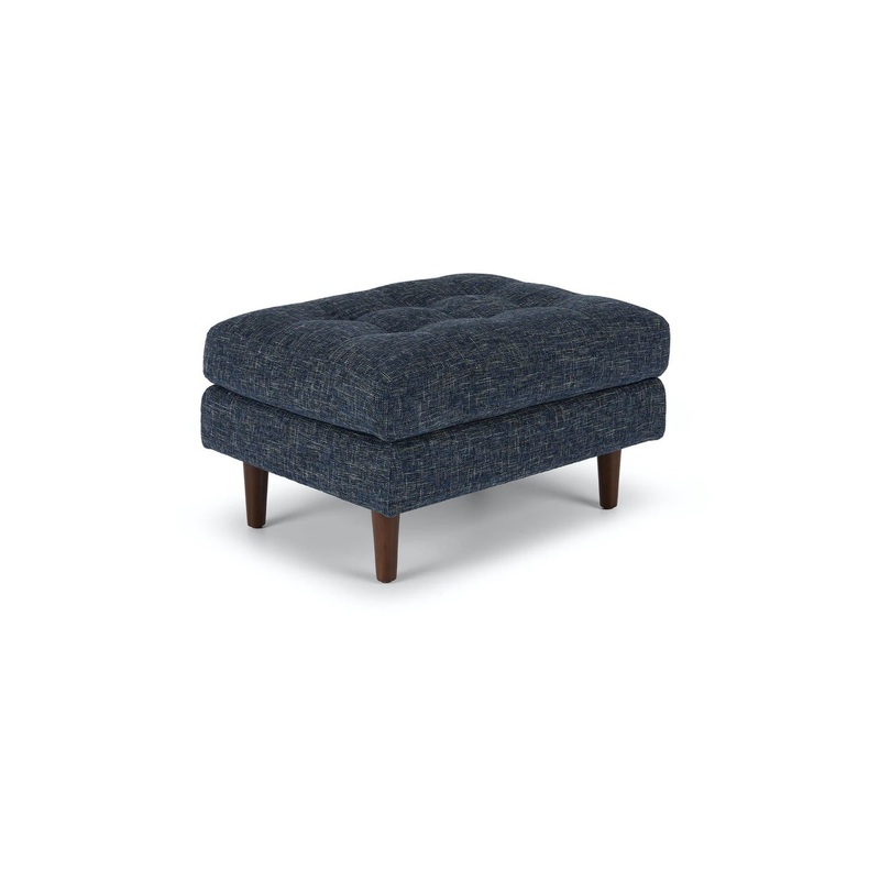 Sven Neptune Blue Ottoman
