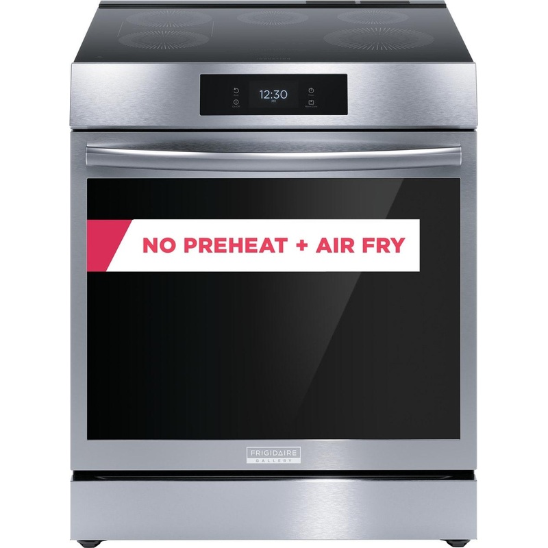 Frigidaire GCFI3060BF Frigidaire Gallery 30″ Front Control Induction Range With Total Convection