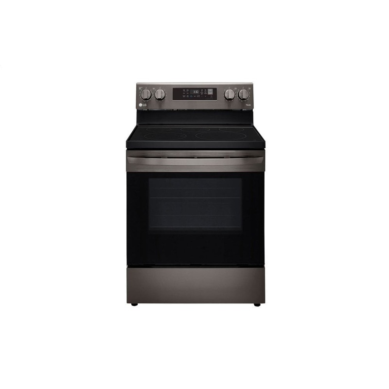 Lg LREL6323D 6.3 Cu Ft. Smart Wi-Fi Enabled Fan Convection Electric Range With Air Fry & Easyclean