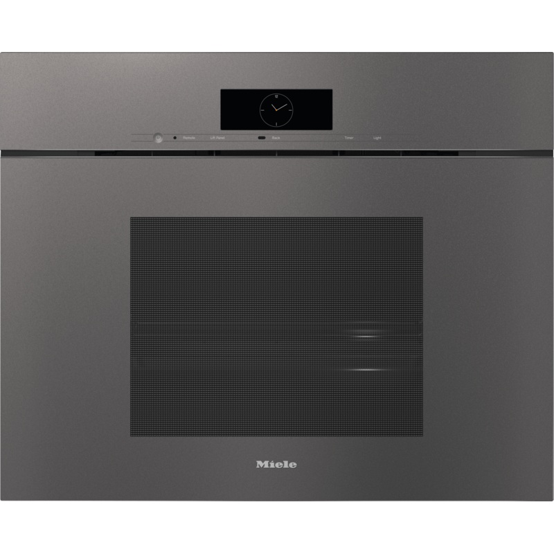 Miele DGC7880X GREY   30″ Handleless Combi-Steam Oven Xxl For Steam Cooking, Baking, Roasting With Roast Probe + Menu Cooking.