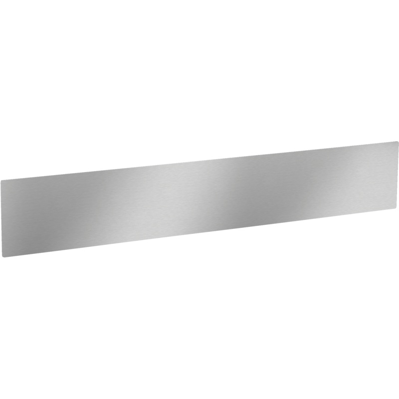 Miele KTK2420 Stainless-Steel Toe-Kick Panel – For High-End Panelwork Of Mastercool Toe-Kicks.