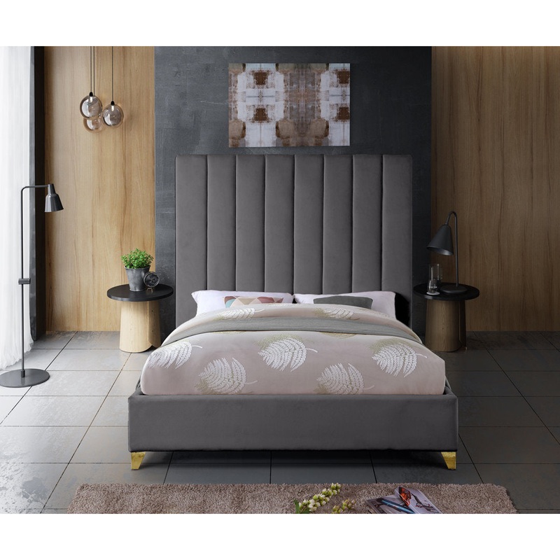 Sibert Tufted Upholstered Platform Bed Willa Arlo Interiors Color: Gray Size: Queen