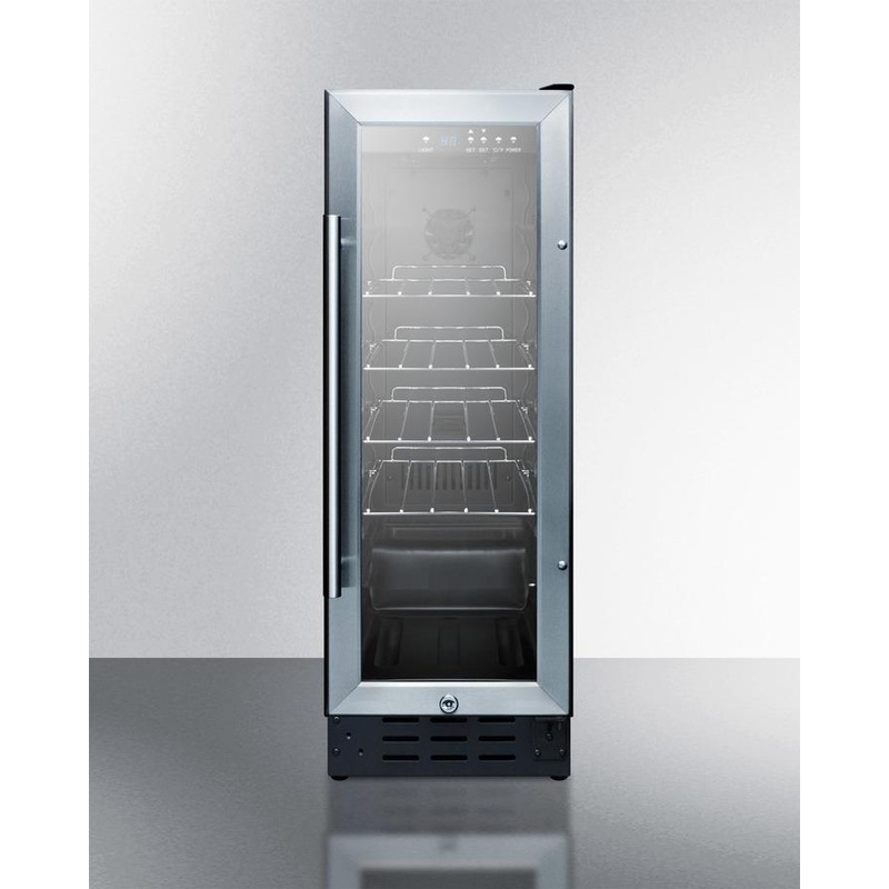 Summit SCR1225B 12″ Wide Beverage Center