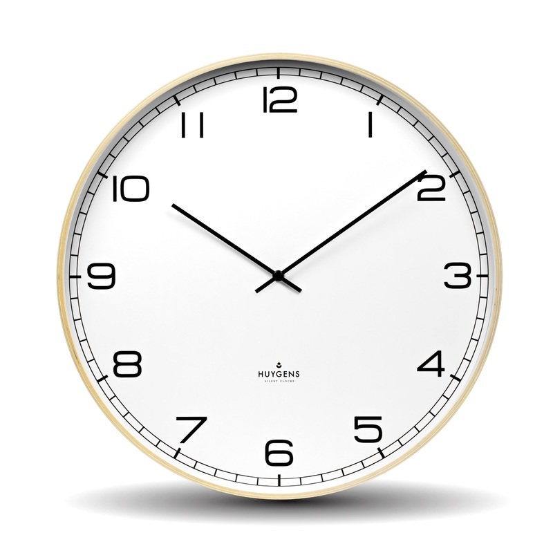 Wood Arabic Wall Clock