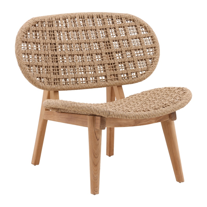 Breezy Solace Canvas Patio Seat – Natural Hue