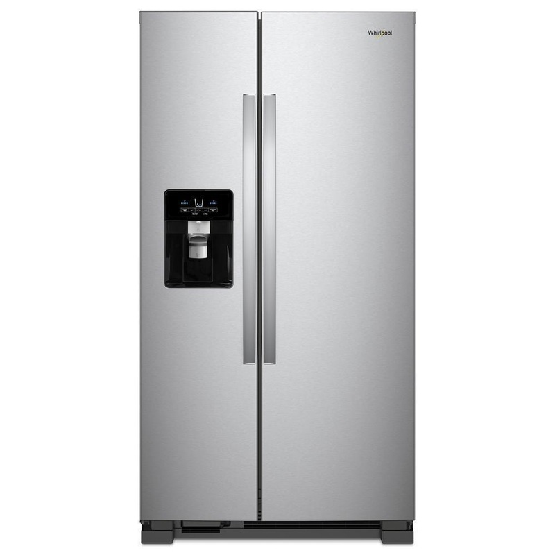 Whirlpool WRS325SDHZ 36-inch Wide Side-by-Side Refrigerator – 25 cu. ft.