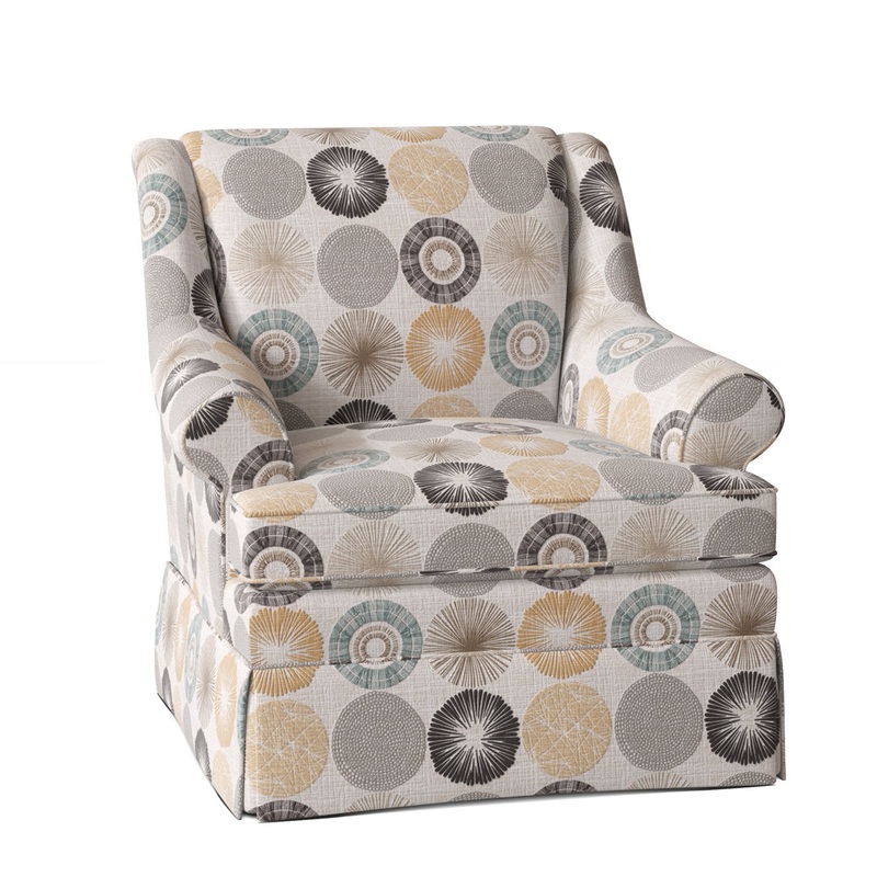Amrin 35″ Wide Armchair Lark Manor Arm Covers: No, Body Fabric: Goody 23