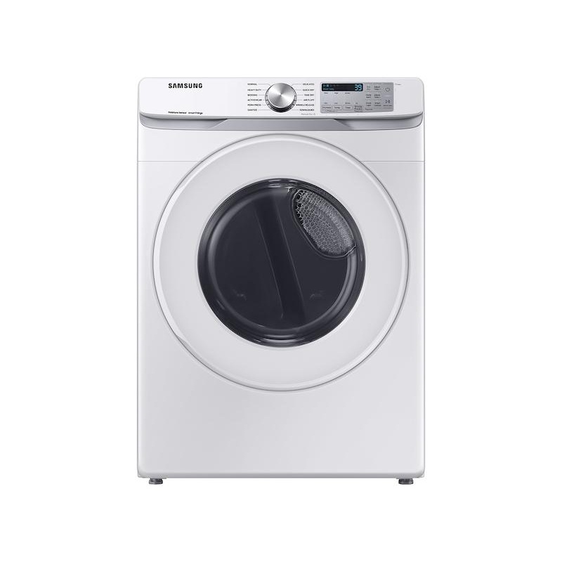 Samsung DVG51CG8000W 7.5 cu. ft. Smart Gas Dryer with Sensor Dry in White