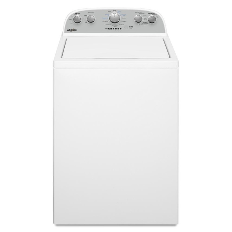 Whirlpool WTW4950HW 3.9 cu. ft. Top Load Washer with Soaking Cycles, 12 Cycles