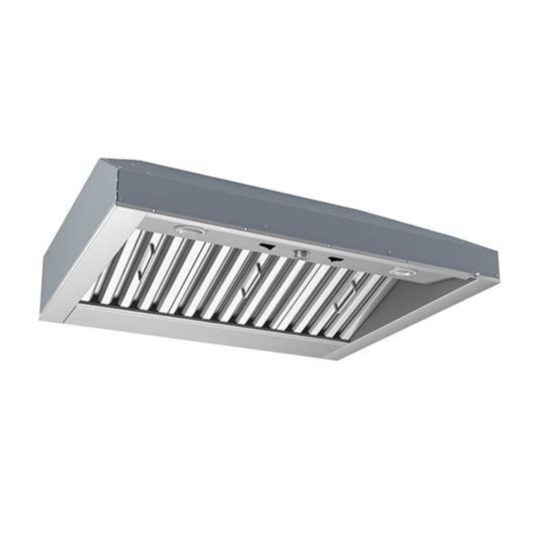 Best Range Hoods CPD9M423SB Cpd9M Series 42-Inch Stainless Steel Outdoor Range Hood Insert 1300 Max Cfm