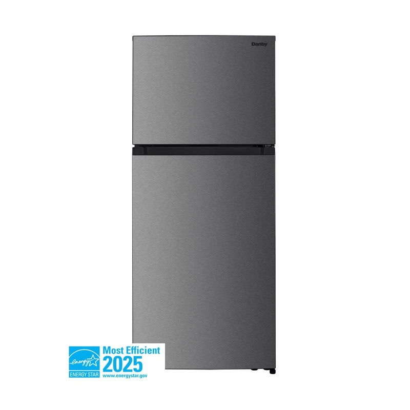DFF176B1SLDB Danby 18 cu. ft. Top Mount Refrigerator in Stainless Steel Look