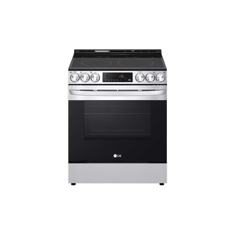 Lg LSEL6333F 6.3 cu ft. Smart Wi-Fi Enabled Fan Convection Electric Slide-in Range with Air Fry & EasyClean