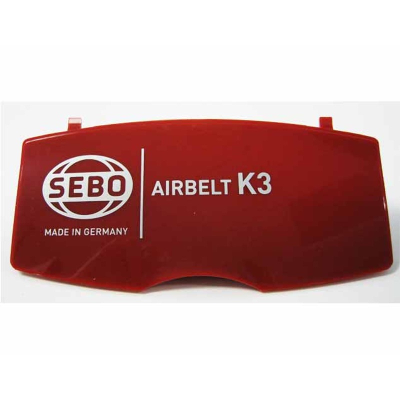 Sebo Exhaust filter cover – red