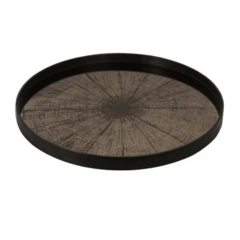 Slice Round Mirror Tray