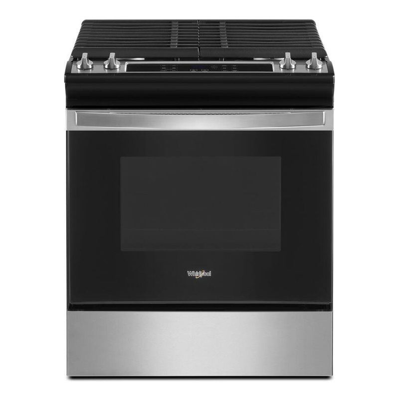 Whirlpool WEG515S0LS 5.0 Cu. Ft. Whirlpool Gas Range With Frozen Bake Technology