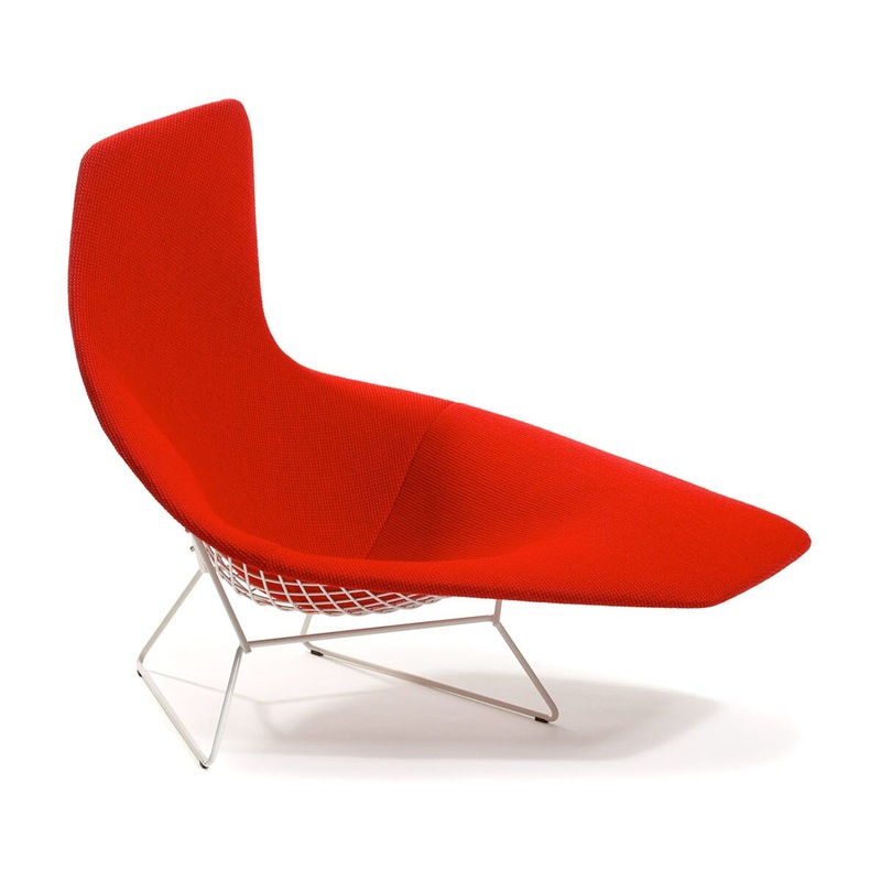 Bertoia Asymmetric Chaise With Full Cover