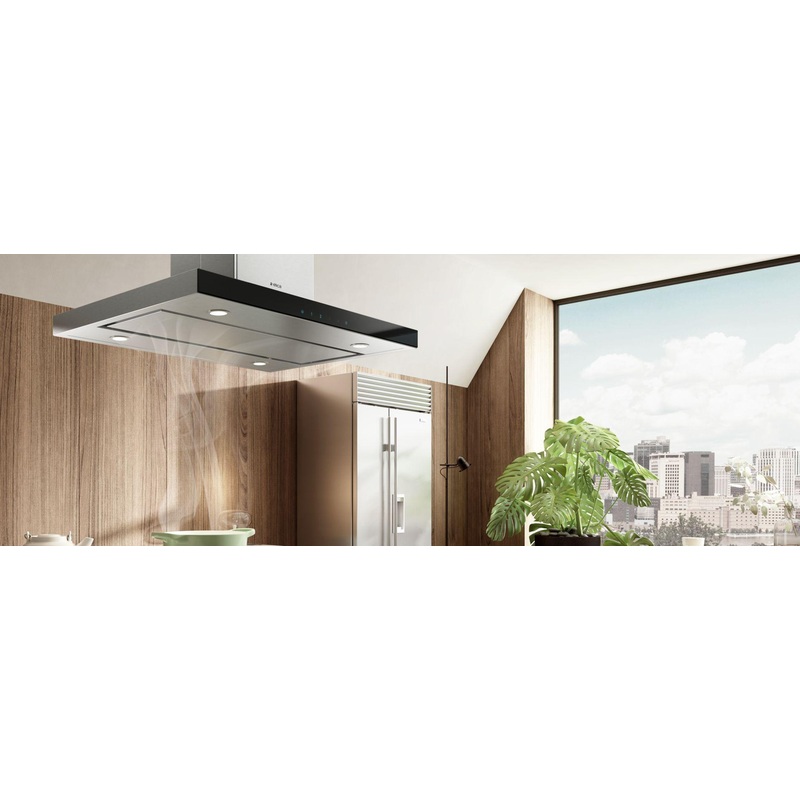 Elica ESL642S3 SALICE Island Range Hood 42″ wide – 600CFM