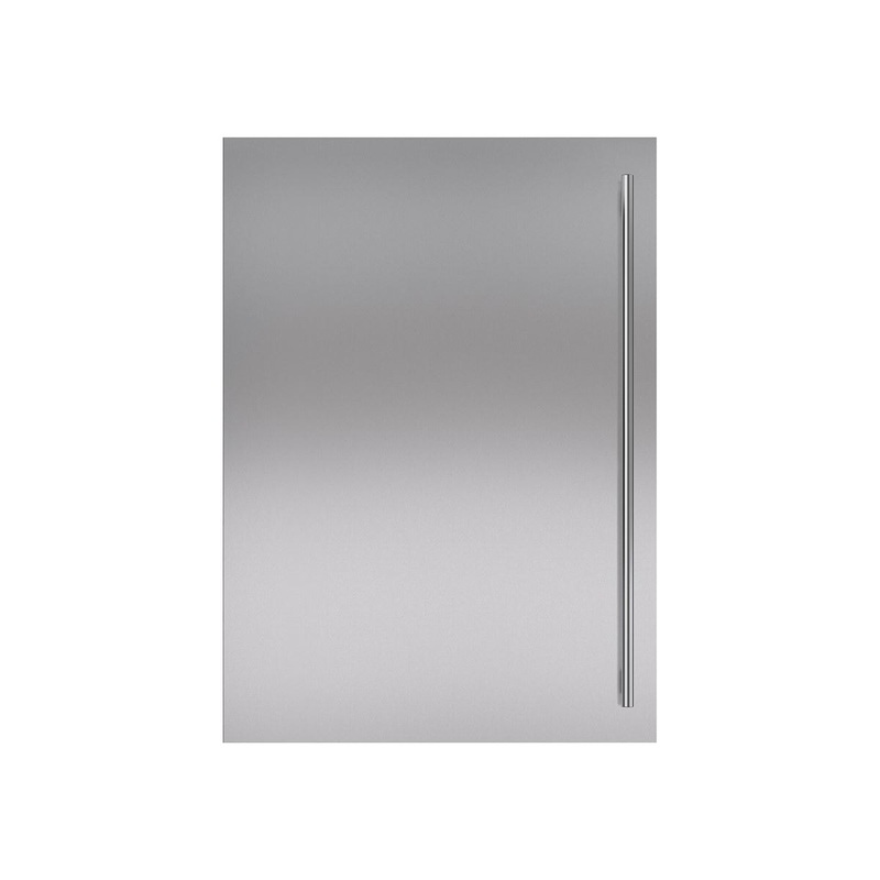 Sub-Zero 9038358 Stainless Steel Flush Inset Door Panel With Tubular Handle