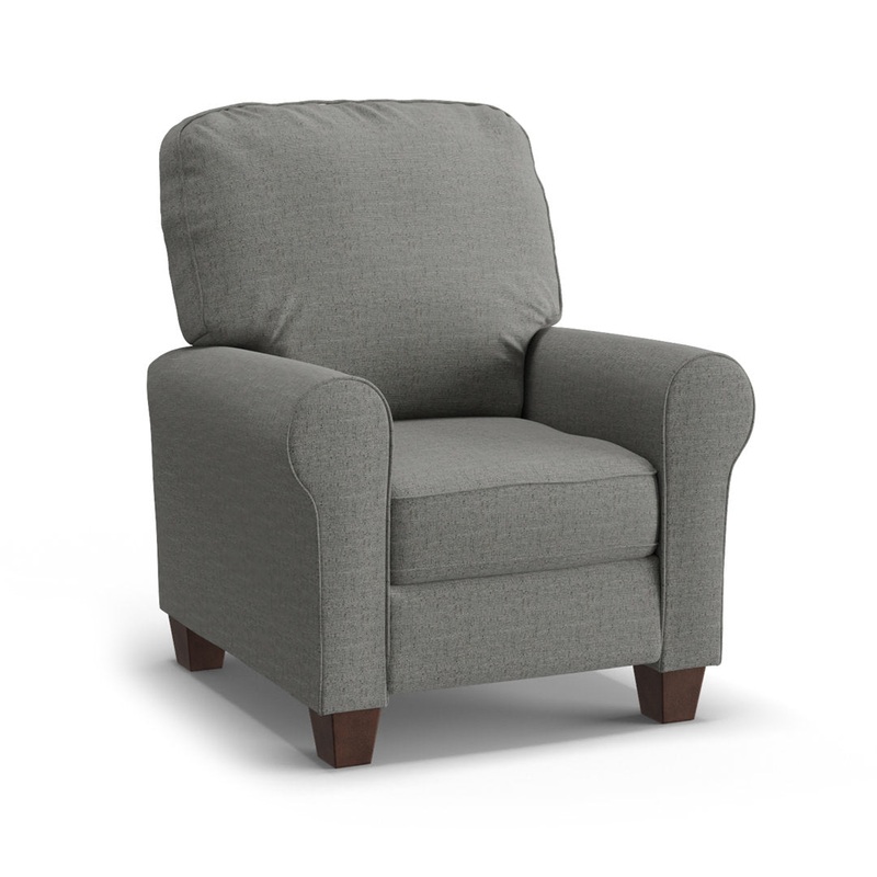 Aghancrossy 35” Wide Manual Standard Recliner Wayfair Custom Upholstery Fabric: Graphite Blue