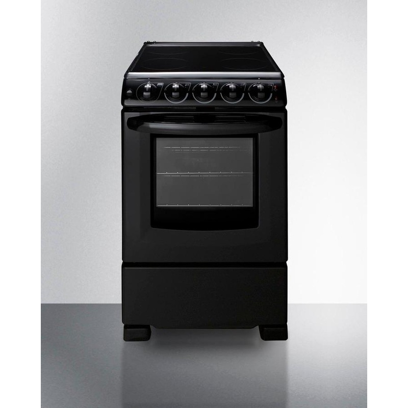 Summit REX2051BRT 20″ Wide Electric Smooth-top Range