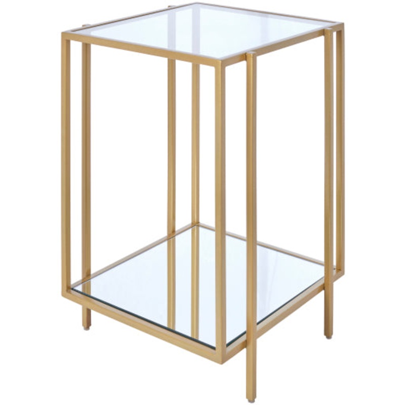 Alecsa Modern 26H x 18W x 18D Accent Table