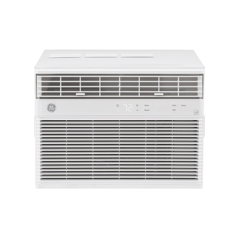 Ge Appliances AHEK10AC Ge Energy Star 10,000 Btu Smart Electronic Window Air Conditioner For Medium Rooms Up To 450 Sq. Ft.