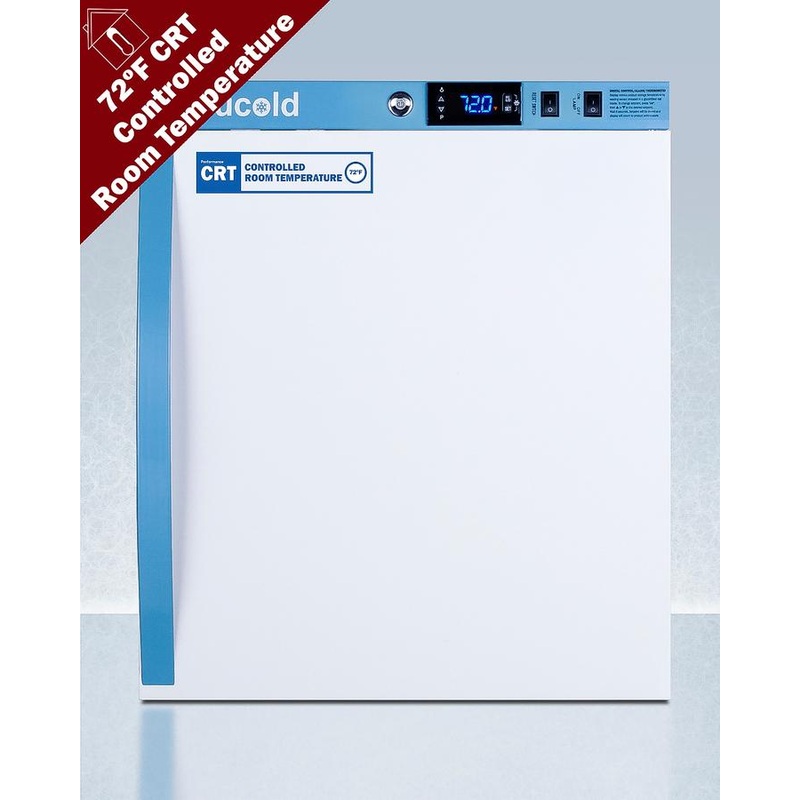 Summit ARS2PVCRT 2 CU.FT. Compact Controlled Room Temperature Cabinet