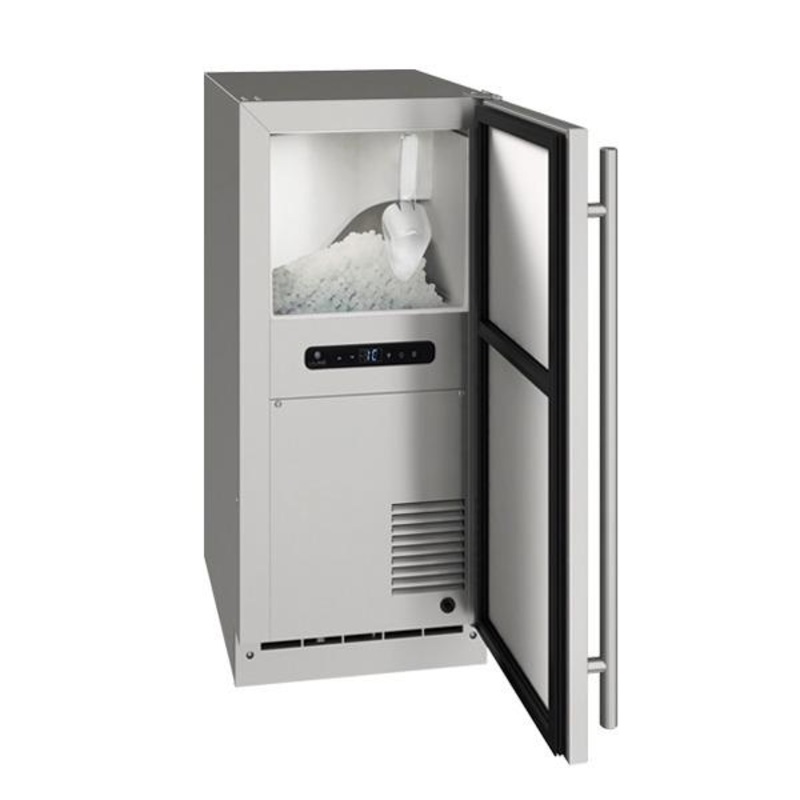 U-Line UONP115SS01B Onb115 / Onp115 15″ Nugget Ice Machine With Stainless Solid Finish, Yes (115 V/60 Hz Volts /60 Hz Hz)