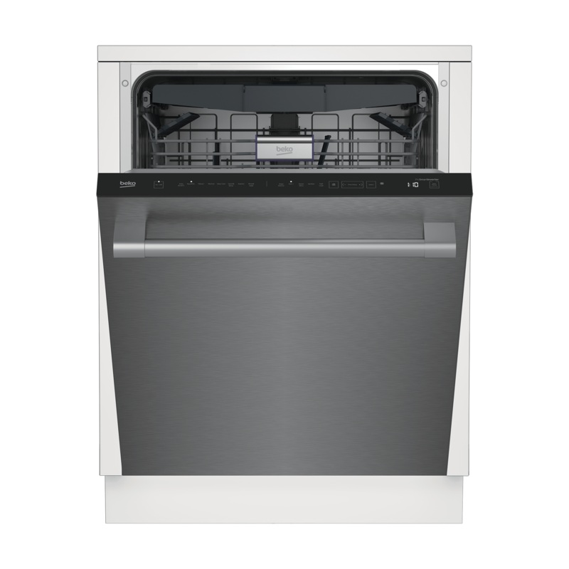 Beko DDT38530XWS Tall Tub Stainless Dishwasher, 16 place settings, 45 dBa, Top Control With Water Softener