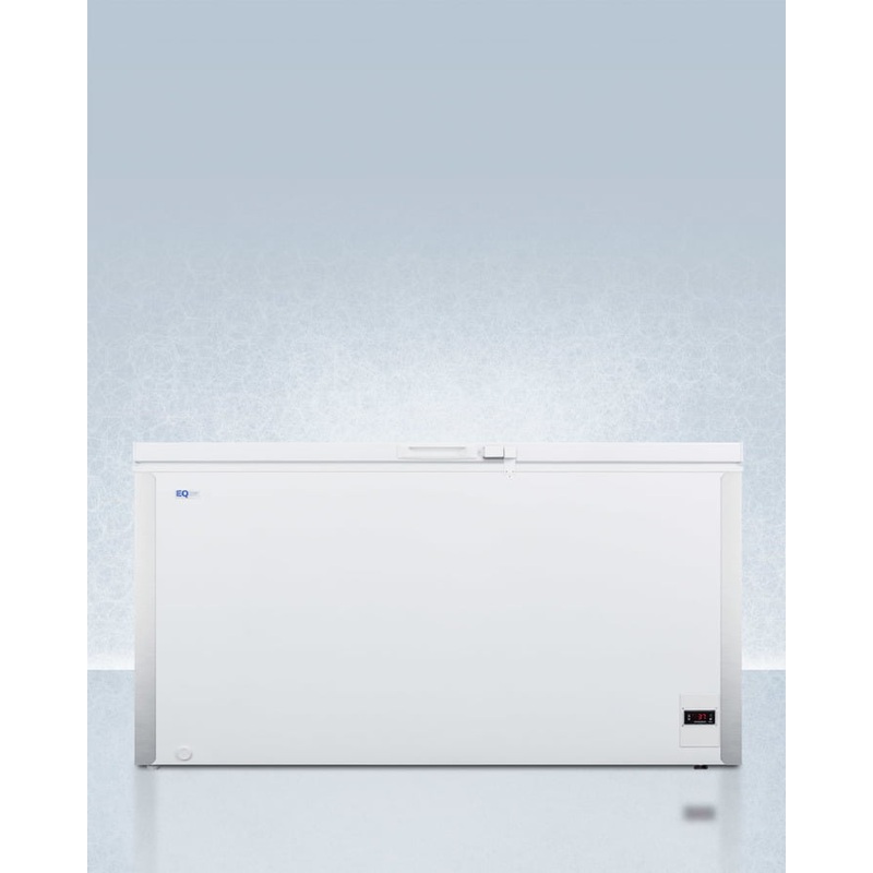 Summit EQFR151 Commercially Listed 17 Cu.Ft. Frost-Free Chest Refrigerator In White With Digital Thermostat For General Purpose Applications; ; Replaces Scfr150